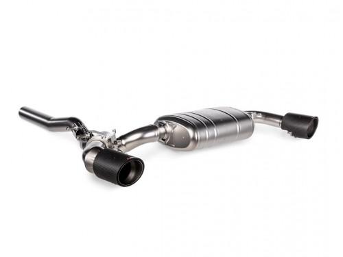Akrapovič MINI JCW CLUBMAN ALL4 (F54) Slip-on Line Titanium Exhaust