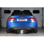 Milltek Sport Audi S4 / S5 Sportback B8 3.0 TFSI Cat-back Resonated (EC)