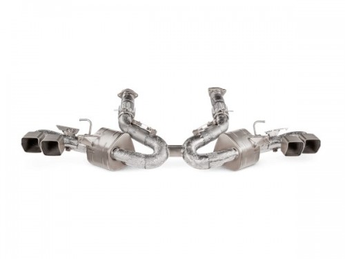 Akrapovič Chevrolet Corvette C8 Slip-on Line Titanium Exhaust