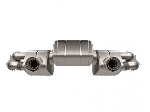 Akrapovič Porsche 718 Boxster/Cayman GT4/GTS Slip-On Race Line Titanium Exhaust