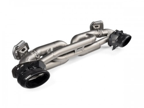 Akrapovič Porsche 911 (992) Turbo / Turbo S Slip-On Race Line Titanium Exhaust