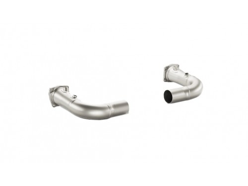 Akrapovič Porsche 911 Turbo/S Link Pipe w/o Cat Titanium Exhaust