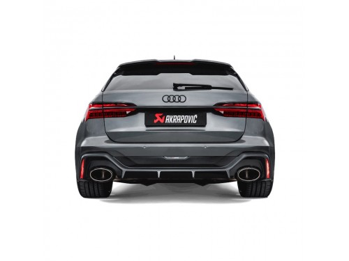 Akrapovič carbon diffuser Audi RS6 Avant / RS7 Sportback (C8)