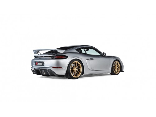 Akrapovič carbon diffuser Porsche 718 Cayman GT4 / Spyder