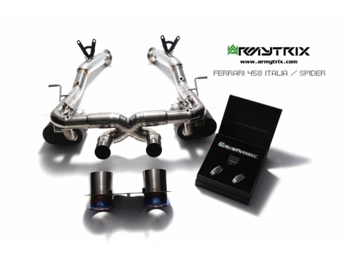 Armytrix Ferrari 458 Italia/Spider Cat-back