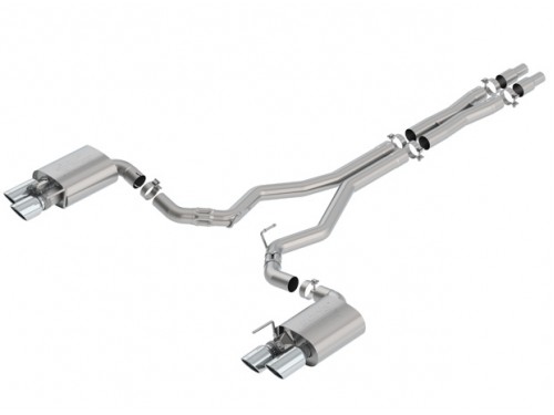 Borla Ford Mustang GT 5.0 S550 18+ Cat-back ATAK