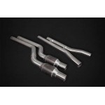 Capristo BMW X5M / X6M F95/F96 Cat-back with catalytic converters removing OPF filters (without errors)