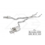 Fi EXHAUST Mercedes W222 AMG S63 Cat-back