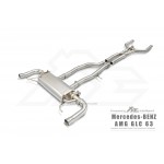 Fi EXHAUST Mercedes X253 / C253 AMG GLC63 / S Facelift Cat-back