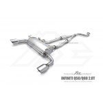 Fi EXHAUST Infiniti Q50 / Q60 2.0T Cat-back