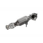 HJS ECE Downpipe 2.75" for Ford Fiesta Mk.7 1.6 ST