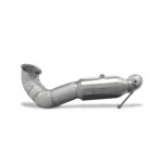 HJS ECE Downpipe 3.5" for Mercedes A45/ CLA45/ GLA45 AMG