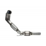 HJS ECE Downpipe 3" for Golf Mk7 GTI Facelift and Skoda Octavia RS 2.0 TFSI Euro 6