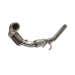 HJS ECE Downpipe 3" for VW Polo 6C GTI, Seat Ibiza Cupra and Audi A1 1.8 192HP