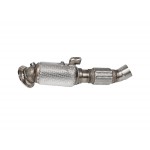 HJS ECE Downpipe for BMW (1-5)40i+740i with B58B30A E6 engines