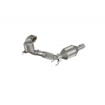 HJS ECE Downpipe for VAG 2.0 T(F)SI FWD with OPF Euro 6d (Golf Mk8 GTI)