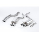 Milltek Sport Audi S5 B8 4.2 FSI Cat-back Non-resonated