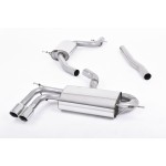 Milltek Sport Audi A3 8P 1.8 TFSI FWD Cat-back Resonated