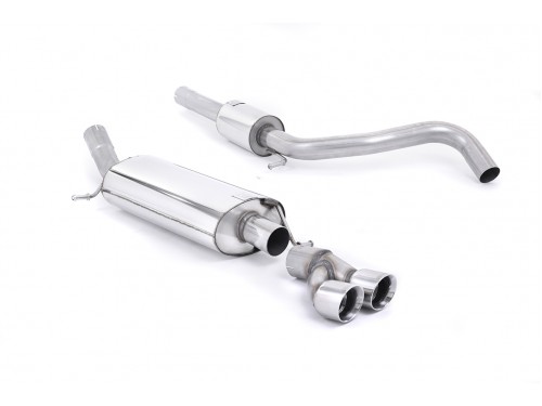 Milltek Sport Audi A1 1.4 TFSI 122 HP Cat-back Resonated