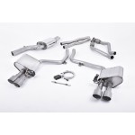 Milltek Sport Audi S4 / S5 Sportback B8.5 3.0 TFSI Cat-back ValveSonic