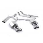 Milltek Sport Audi S6/S7 C7 4.0 TFSI Cat-back Non-resonated ValveSonic