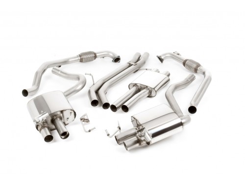 Milltek Sport Audi S5 B9 3.0 TFSI Coupe/Cabrio Cat-back Resonated (EC)