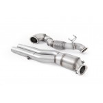 Milltek Sport Audi RS3 8V 2018+ Downpipe with 200CPSI catalytic converter replacing OPF