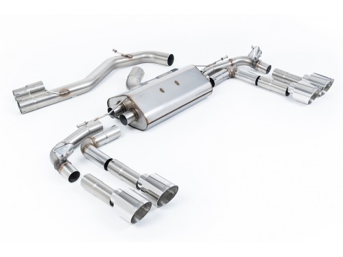 Milltek Sport Audi S3 8Y Sedan 2.0 TSI OPF-back Non-resonated