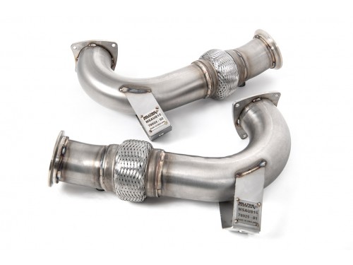 Milltek Sport Audi R8 V10 OPF filter removal pipes