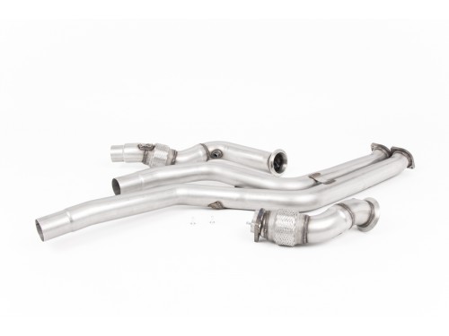Milltek Sport BMW F87 M2 Competition Downpipe + OPF Bypass De-cat