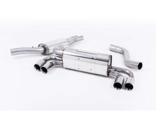 Milltek Sport BMW 1M E82 Secondary Cat-back Resonated (EC)
