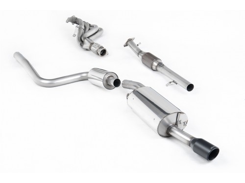 Milltek Sport Ford Fiesta Mk6 ST 150 Full System (with Hi-Flow sports catalyst) Resonated