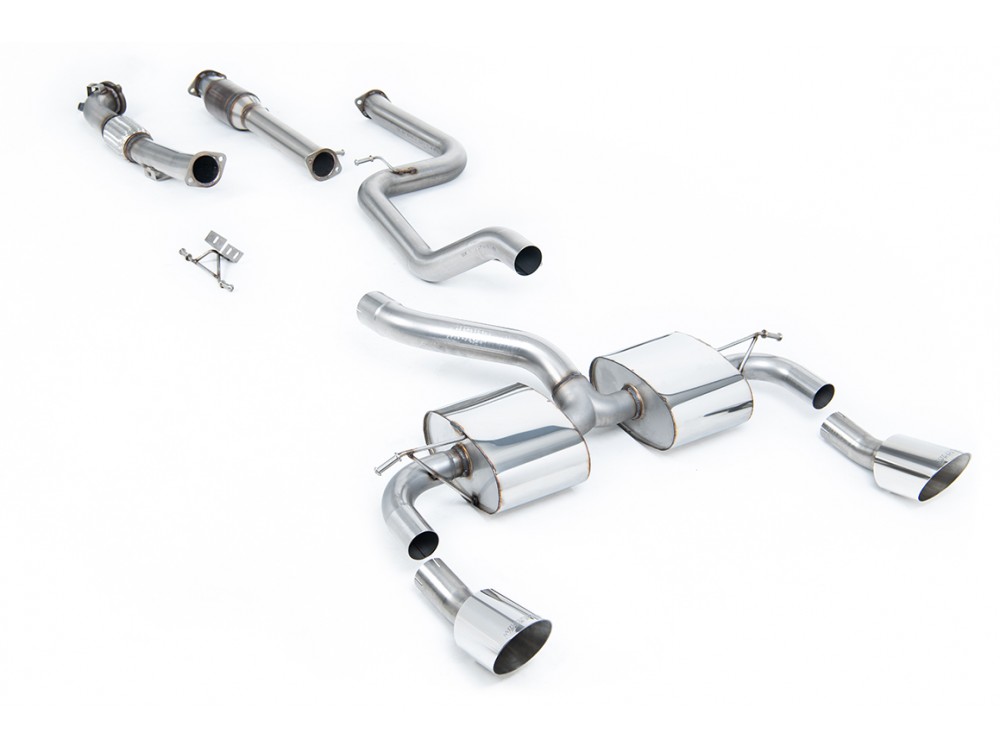 Ford Focus MK2 RS 2.5T 305PS 2009-2010 Turbo-back including Hi-Flow Sports Cat Exhaust - Resonated Ford Focus MK2 RS 2.5T 305PS 2009-2010 Turbo-back including Hi-Flow Sports Cat Exhaust - Resonated