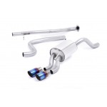 Milltek Sport Ford Fiesta 1.0 EcoBoost Cat-back Non-resonated