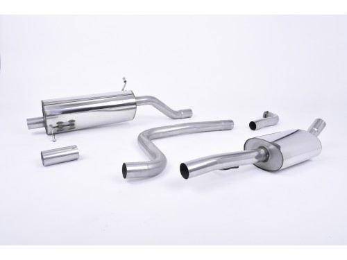 Milltek Sport Ford Fiesta MK8 1.0 EcoBoost Cat-back Resonated