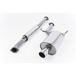 Milltek Mitsubishi Lancer Evolution 7 / VII and Evo 8 / VIII 2.0 Turbo (2001-2005) Cat-back SSXMI007