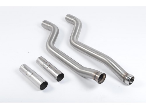 Milltek Sport Mercedes C63 AMG W204 Bypass of the secondary catalytic converter