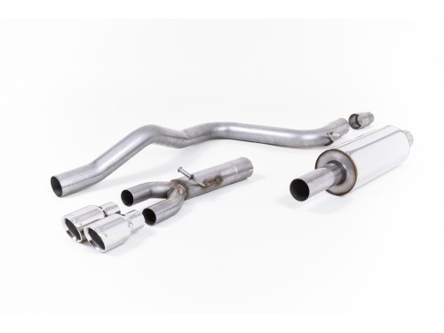 Milltek Sport Seat Leon III 2.0 TDI 150 HP Cat-back Resonated (EC)