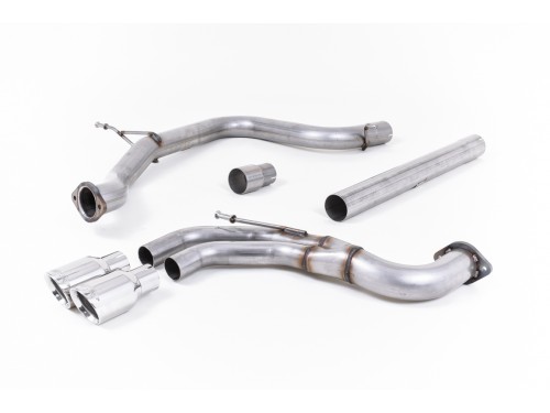 Milltek Sport Seat Leon III 2.0 TDI 184 HP Cat-back Non-resonated