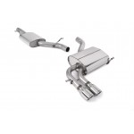 Milltek Sport Audi A3 1.8/2.0T FSI quattro SportBack Cat-back Resonated