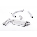 Milltek Sport Audi A3 8P 1.8 TFSI FWD Cat-back Non-resonated