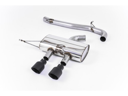 Milltek Sport VW Golf 6 R Cat-back Non-resonated Race 3"