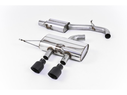 Milltek Sport VW Golf 6 R Cat-back Resonated Race 3"