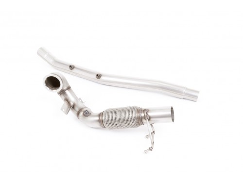 Milltek Sport VW Golf 7.5 R 2.0 TSI OPF Bypass Downpipe De-cat