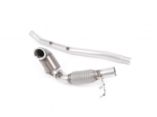 Milltek Sport Audi S3 8V 2.0 TSI Downpipe with catalytic converter replacing OPF