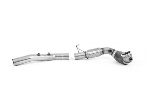 Milltek Sport VW Golf 8 GTI 2.0 TSI OPF Bypass Downpipe HJS