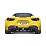 Akrapovič Ferrari 488 GTB/Spider Slip-on Line
